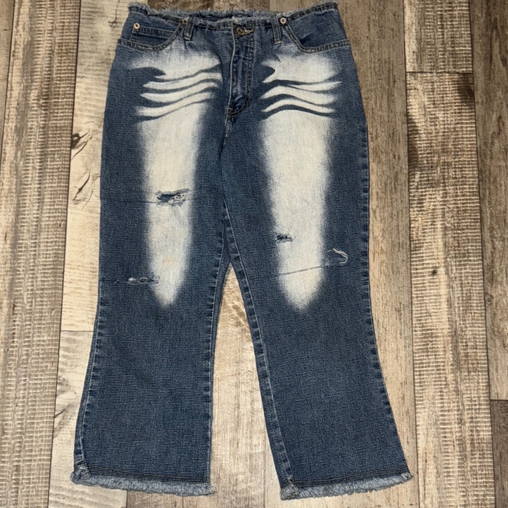 LAZER distressed Jeans-size‎ 7